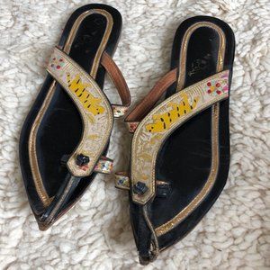 VINTAGE leather sandals